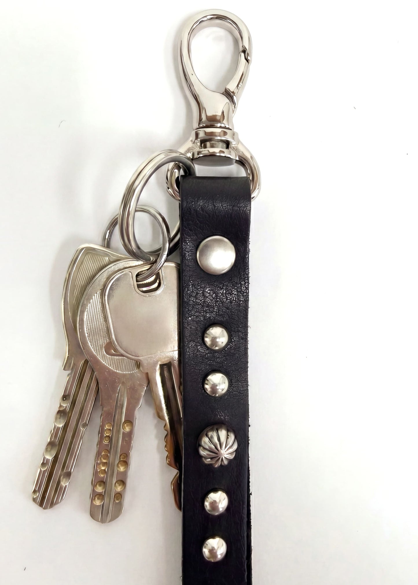 Studded keychain