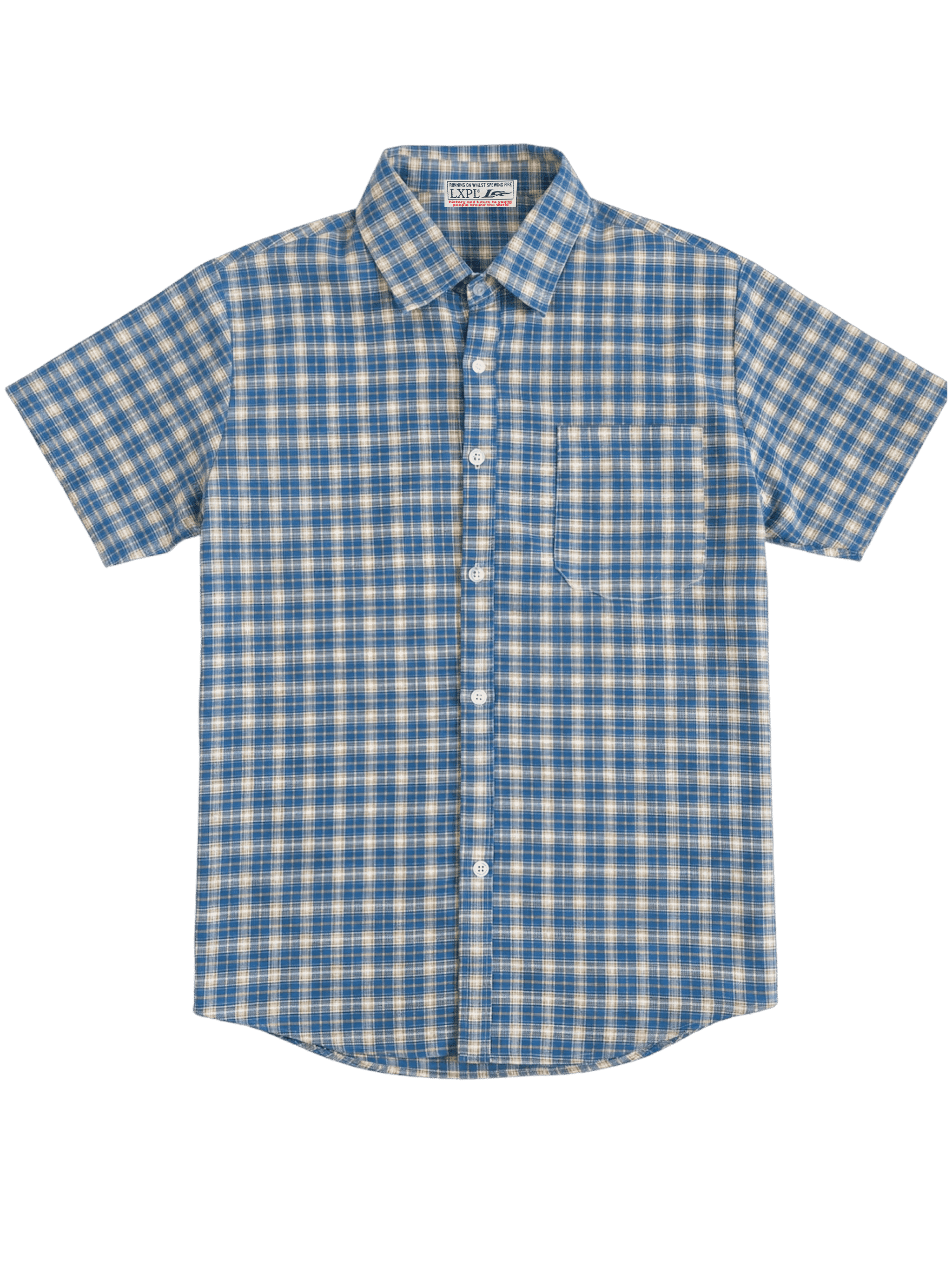 LXPL TEE CS ブルー 平置き