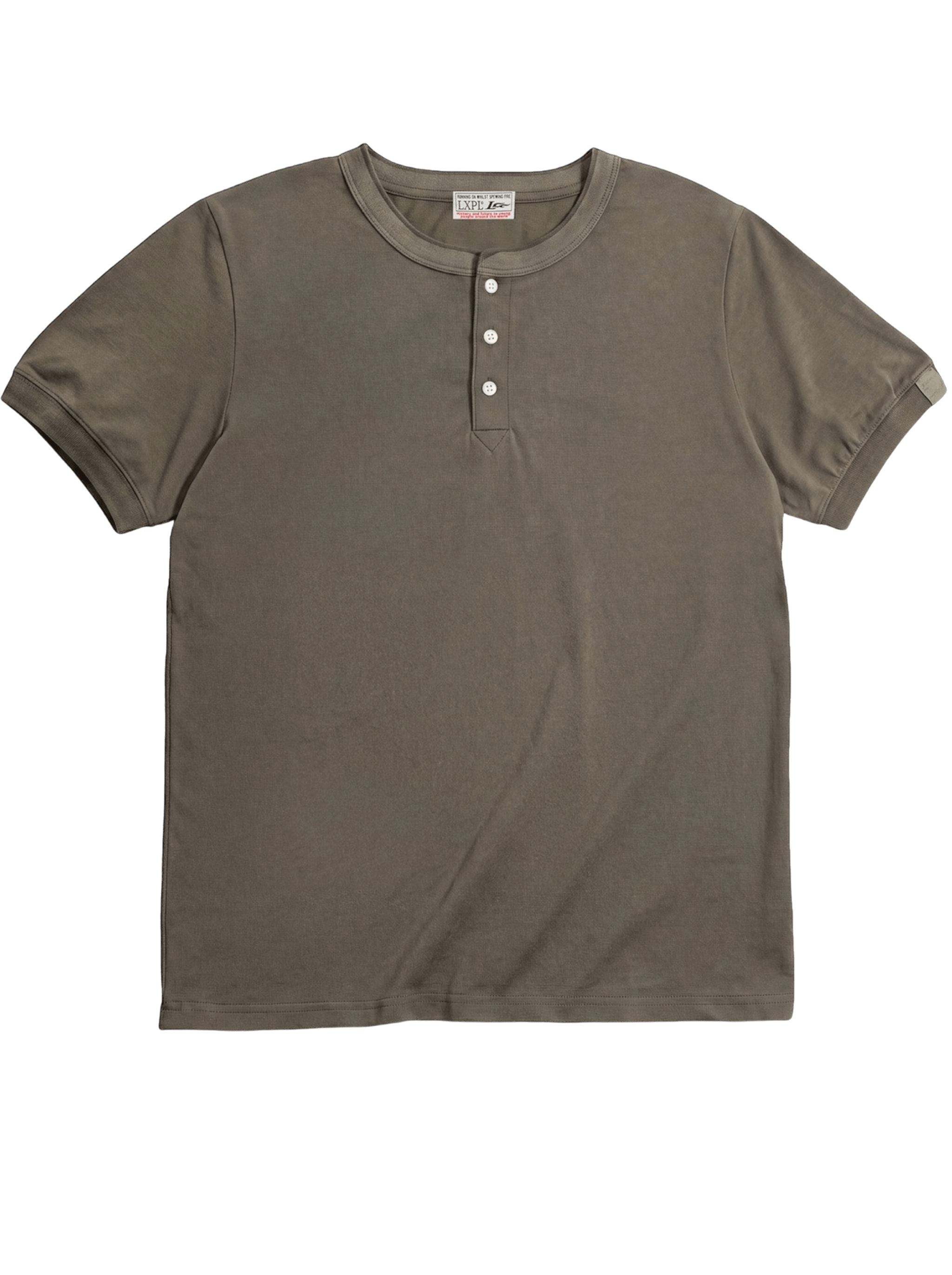 LXPL TEE HL カーキ 平置き