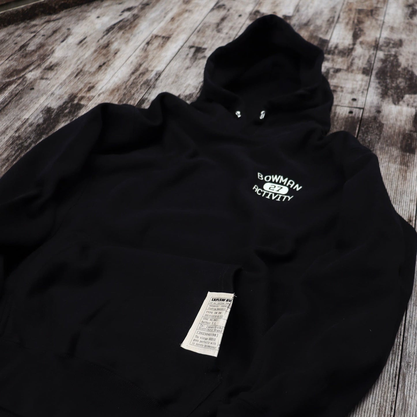 LXPL HOODIE BW
