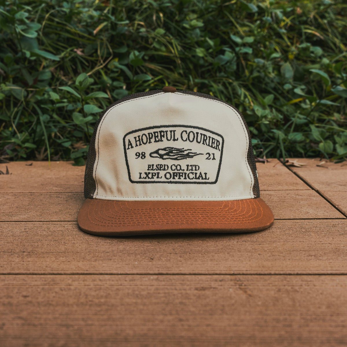 LXPL CAP LE ブラウン 3
