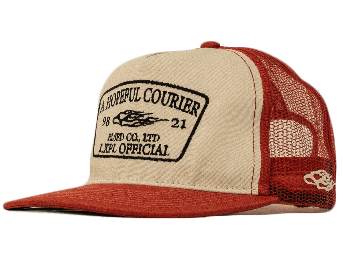LXPL CAP LE レッド