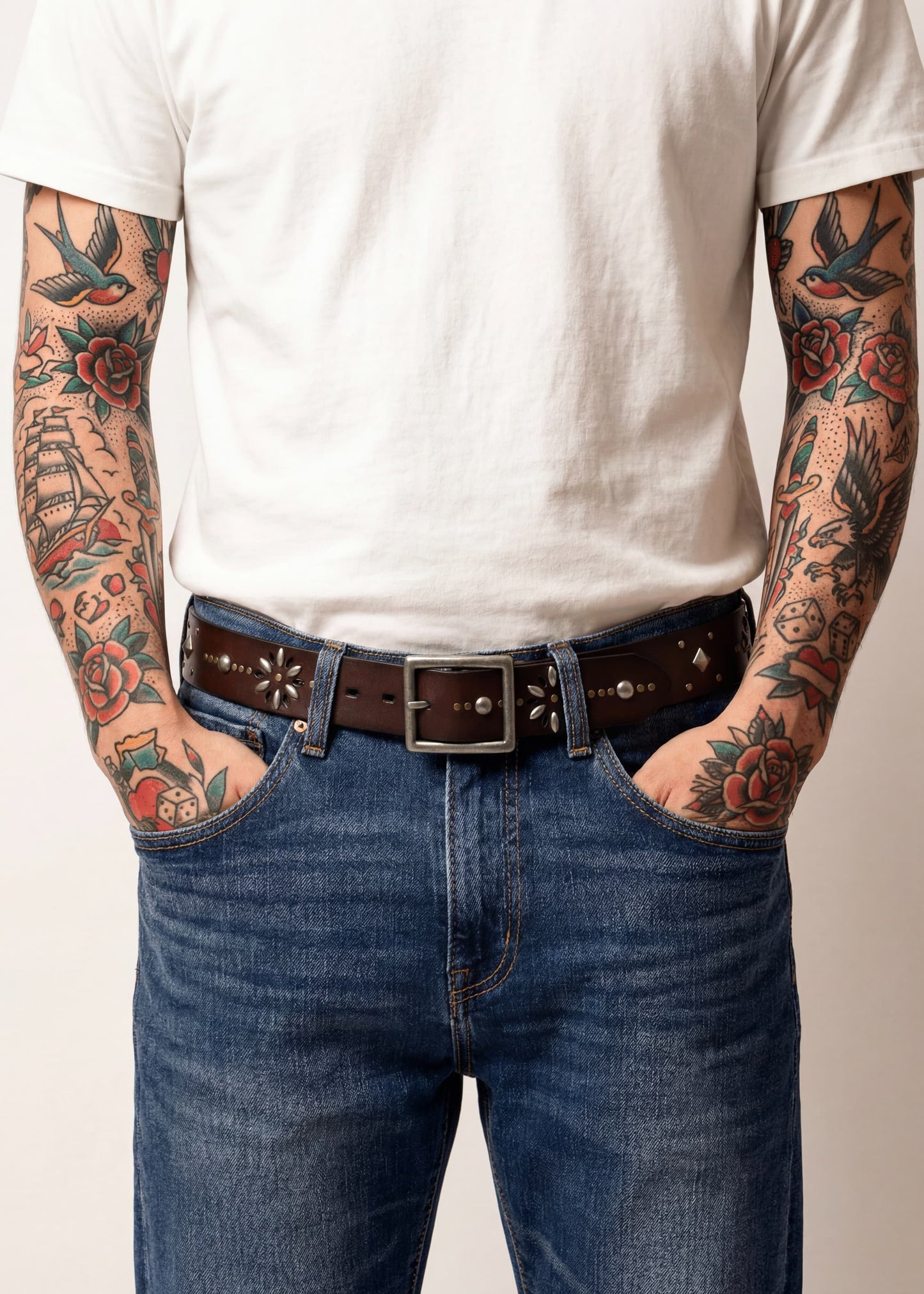 Studded belt