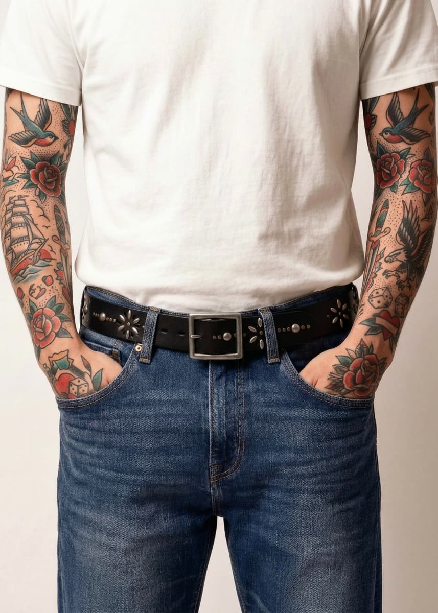Studded belt