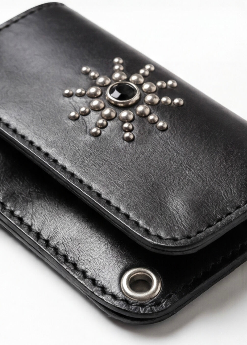 Studded Tracker Wallet
