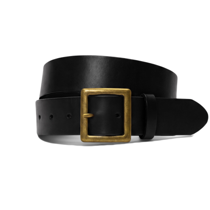 Leather belt