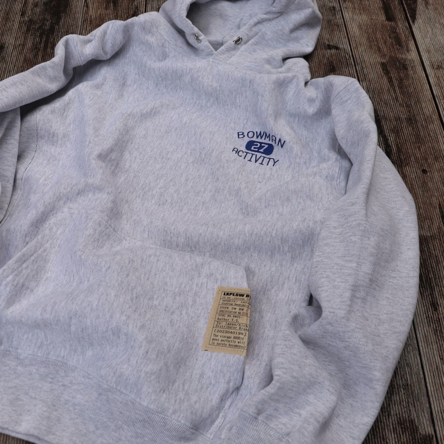 LXPL HOODIE BW