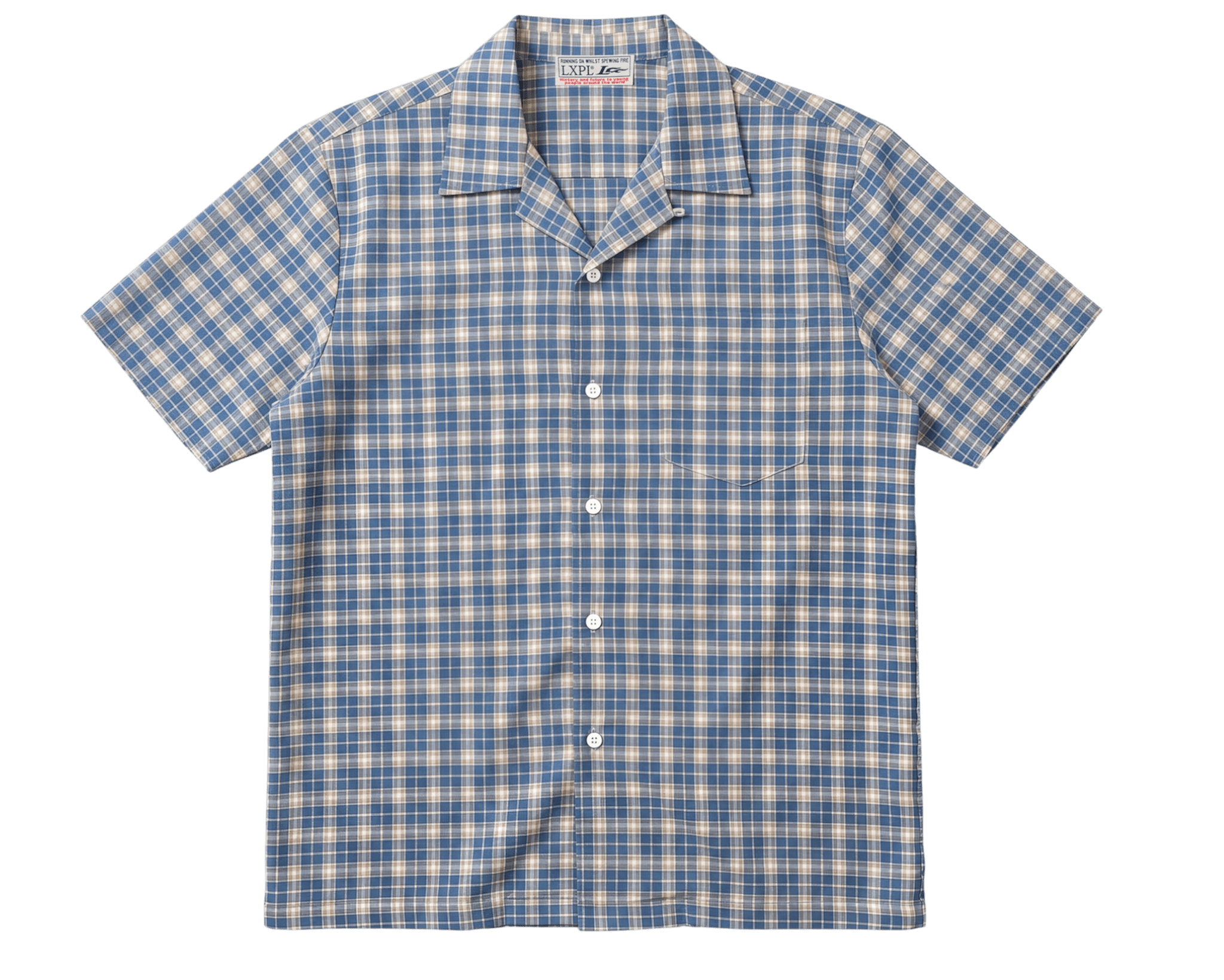 LXPL TEE CS ブルー 平置き
