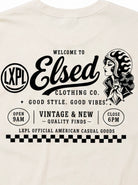 LXPL TEE LW ナチュラル バックプリントアップ