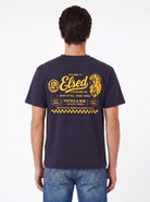LXPL TEE LW ネイビー バック着画