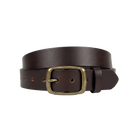 Leather belt 101 ブラウン