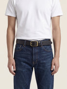 Leather belt 101 着用イメージ 正面