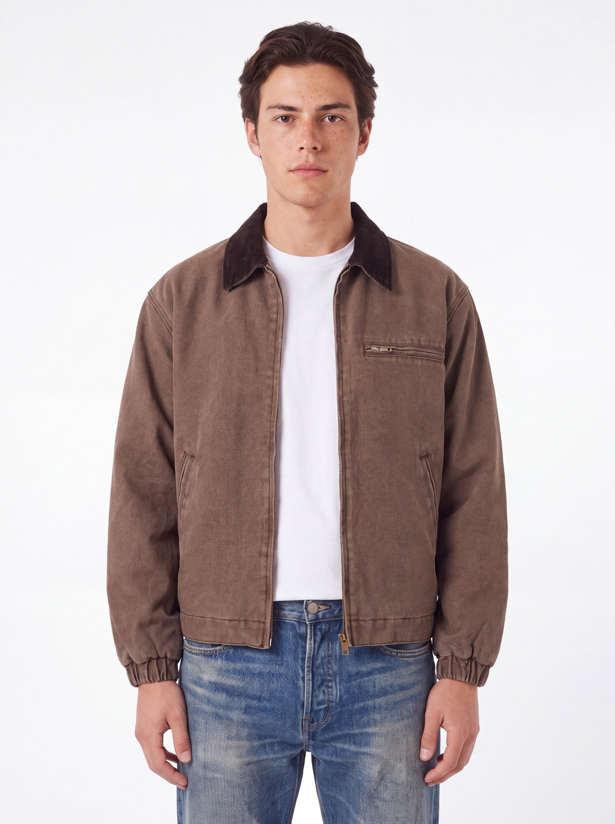 LXPL OR WJ ブラウン 着用イメージ
