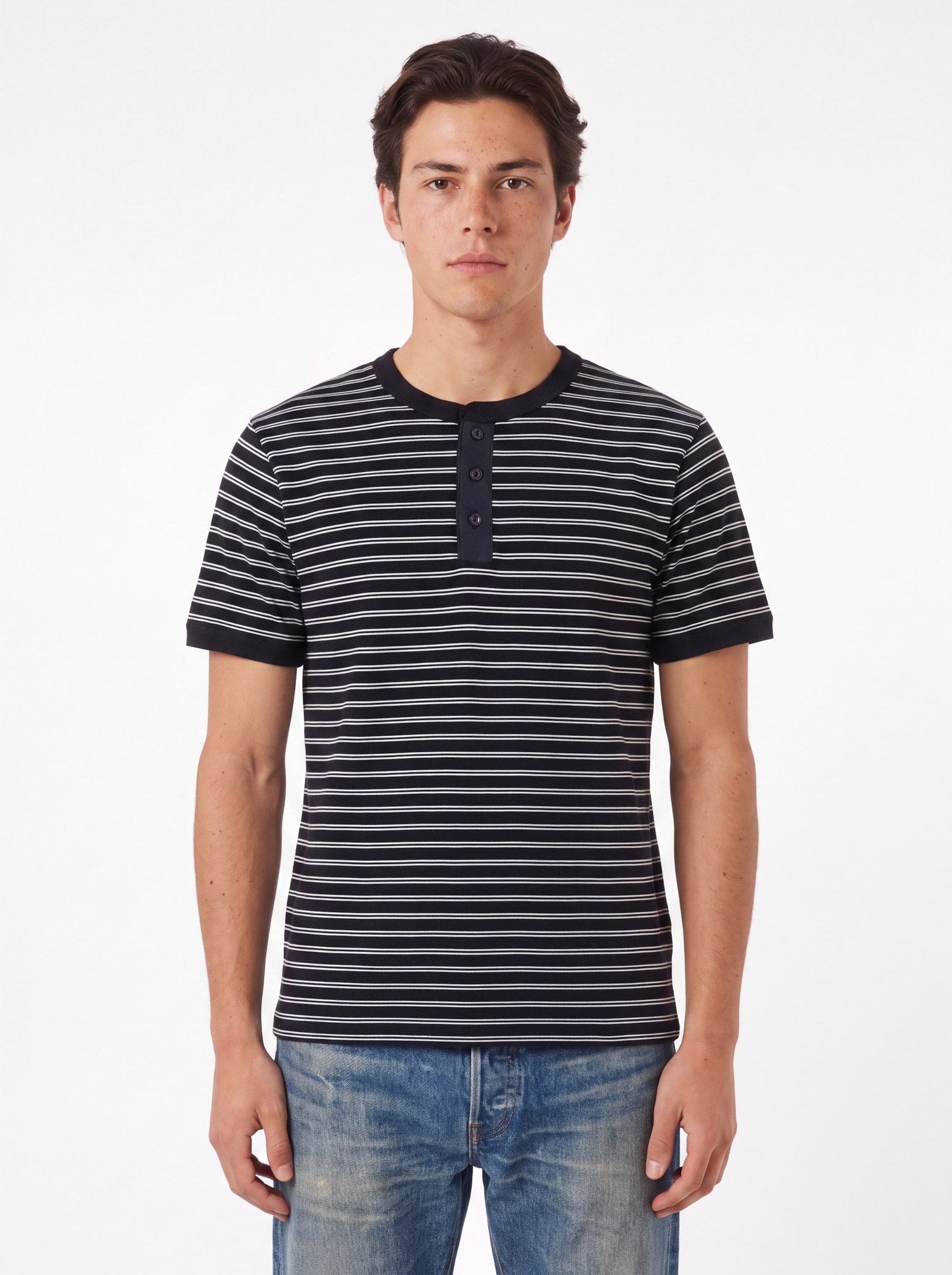 LXPL TEE BT ネイビー 着用イメージ