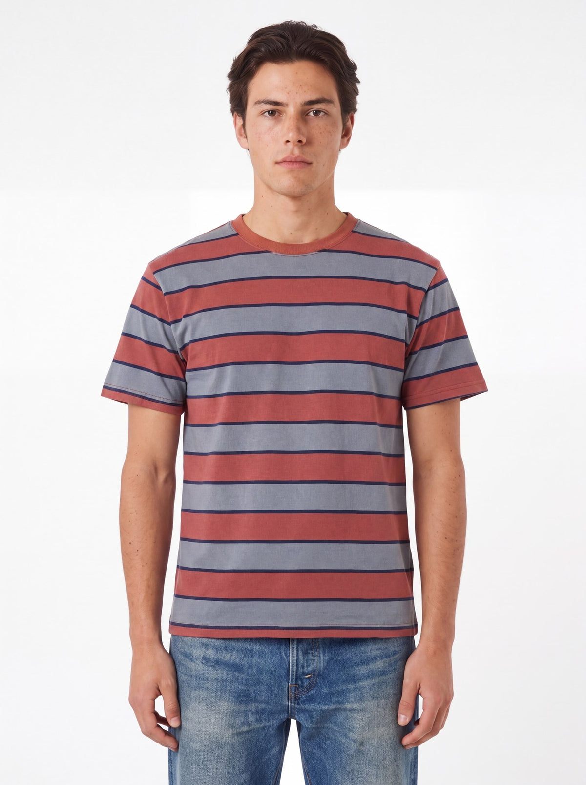 LXPL TEE ST ボーダー 着用イメージ